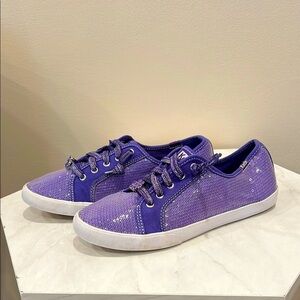 🔥Keds Purple Sequin kid’s Sneakers🔥